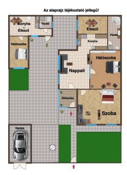 Eladó Ház 1203 Budapest 20. kerület Kétgenerációs önálló ház, kerttel, garázzsal