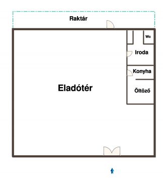 Eladó Üzlethelyiség 2840 Oroszlány 