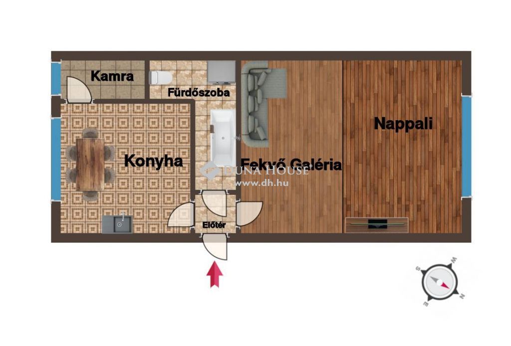 1107 Budapest 10. kerület , Kiváló elhelyezkedésű lakás a DunaPanda mellett — 1/21
