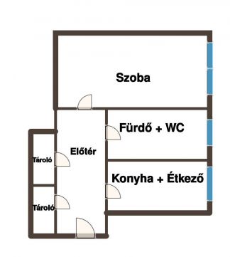 Kiadó Lakás 6000 Kecskemét Árpád Körút 