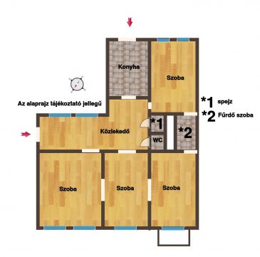 Eladó Lakás 1062 Budapest 6. kerület 126m2-es két bejáratú andrássy uti erkélyes lakás