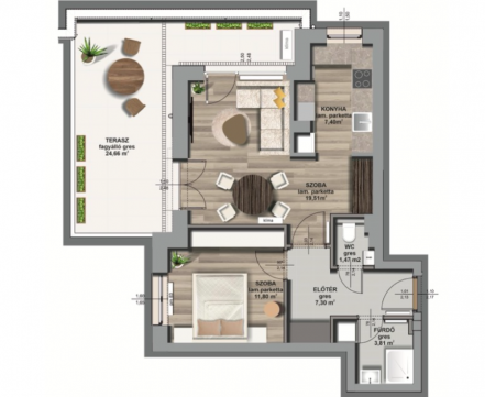 Eladó Lakás 8900 Zalaegerszeg 