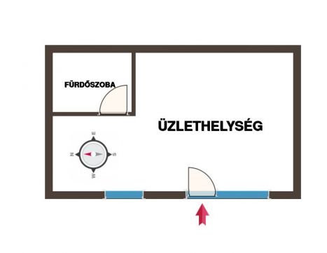 Kiadó Üzlethelyiség 4400 Nyíregyháza , Belváros közelében