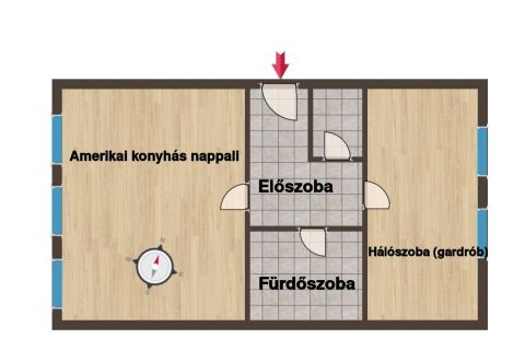 Kiadó Lakás 7624 Pécs Első bérlő-Alkotmány u-új épitésű lakás! 