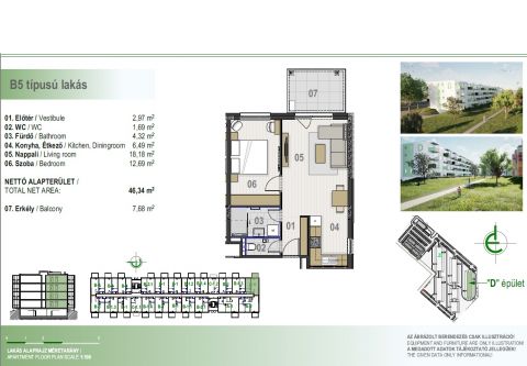 Eladó Lakás 4030 Debrecen , MODERN, FIATALOS ÚJ LAKÁSOK