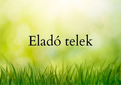 Eladó Telek 2517 Kesztölc 