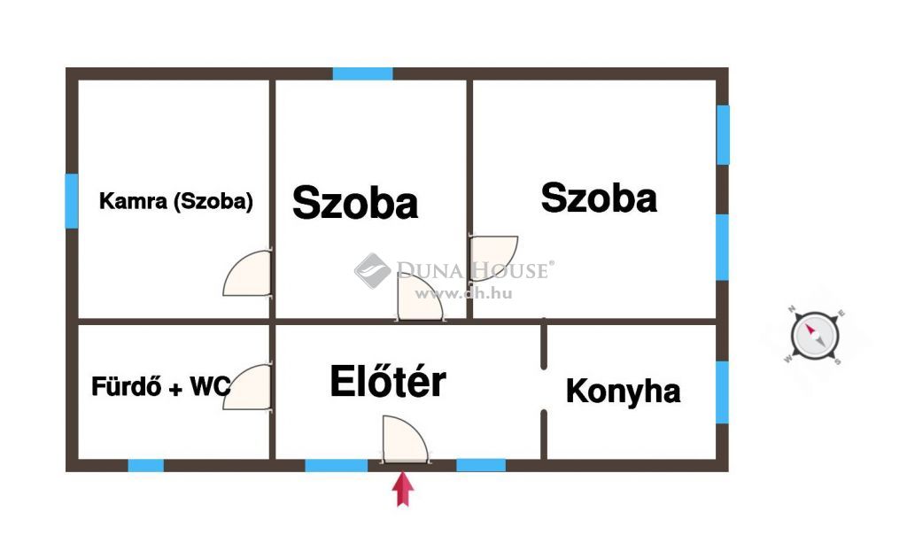 6100 Kiskunfélegyháza , Három szobás tanya új tetővel — 1/16