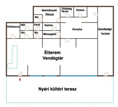 Eladó Vendéglátás 6000 Kecskemét Adria Bár és Terasz