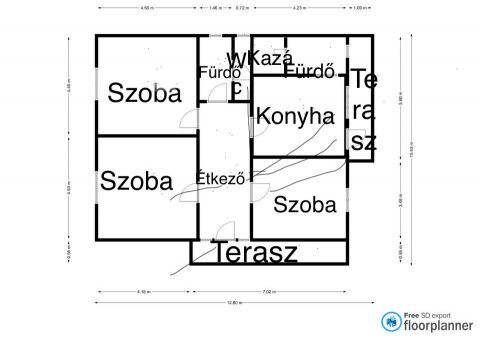 Eladó Ház 4100 Berettyóújfalu , 4100 Berettyóújfalu, Belváros