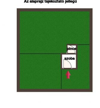 Eladó Ház 8136 Lajoskomárom , Zártkerti Présház 1155 m2- es telken 