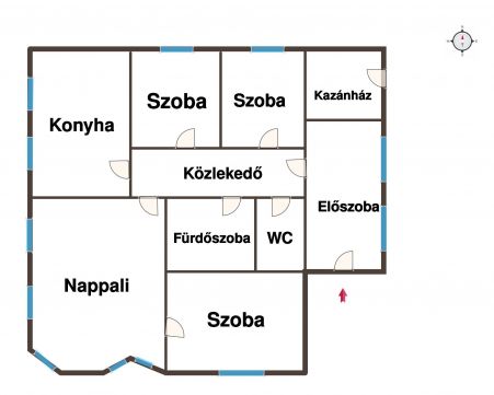 Eladó Ház 6760 Kistelek Eladó 110 nm-es tanya 3 hektár területtel Kisteleken