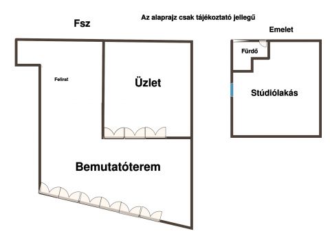 Eladó Üzlethelyiség 8647 Balatonmáriafürdő Platán fasor
