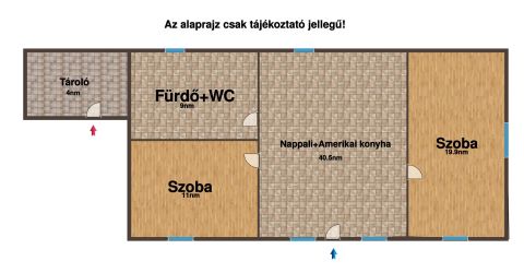 Eladó Ház 2760 Nagykáta Nagykátán központ közelében 2 szoba + Nappalis Ytong építésű