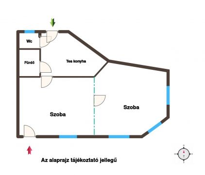Kiadó Lakás 9400 Sopron Várkerületnél földszinti 2 szobás lakás/üzlet kiadó!