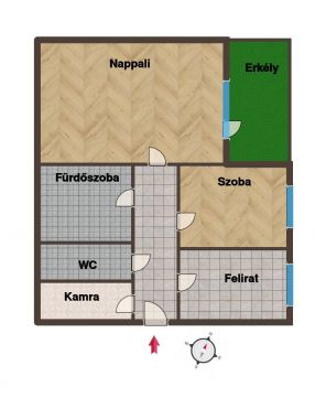 Eladó Lakás 1105 Budapest 10. kerület Örs vezér terétől 5 percre!