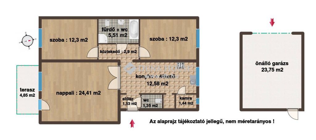 9700 Szombathely , belvárosi lakás-79 m2, garázzsal ! — 1/38