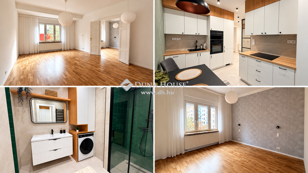 1132 Budapest 13. kerület , Elegáns, 2 szobás, gardróbos lakás liftes társasházban — 1/13